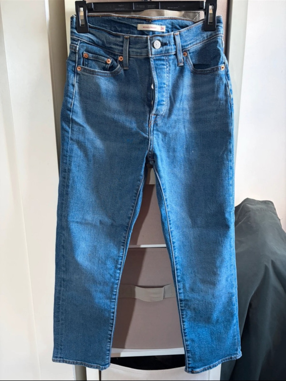 Levi’s Women’s Blue Straight Jeans